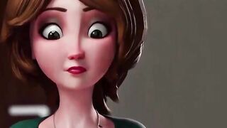 Bombshell Cougar Play With Tiny Cock [ Cartoon Animation ]