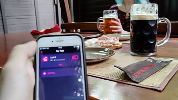 Remote Orgasm Control Of My Stepsister In Pub! Remote Orgasm Control Of My Stepsister In Pub!