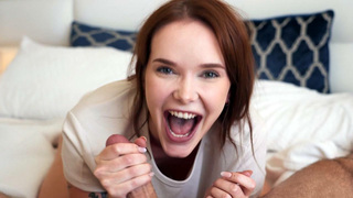 Redhead Chloe Foxxe Is Sucking Cock In POV Redhead Chloe Foxxe Is Sucking Cock In POV